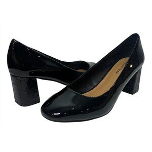 Comfortview Black Patent Heels